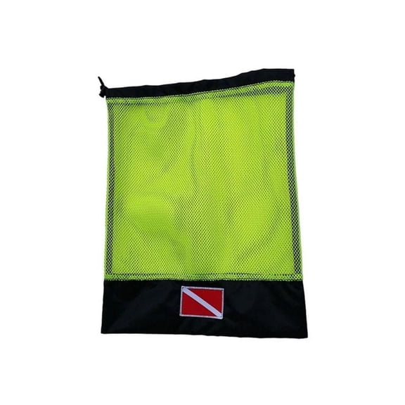 CEORPER Swimming Dive Mesh Bags Pouch Fast Drying Dive Swimming Storage Mesh Pouch Bag
