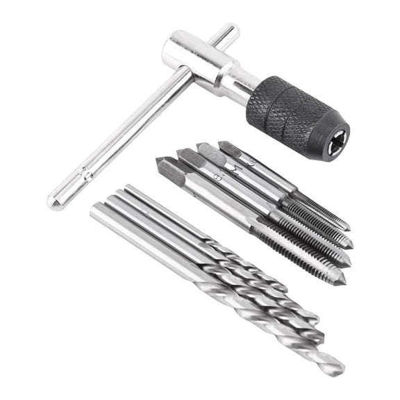 CEORPER T Handle Tap Wrench Set Rusts Resistant Tap Wrench set for Mechanics & Technicians Offering enhances Grip & Stability
