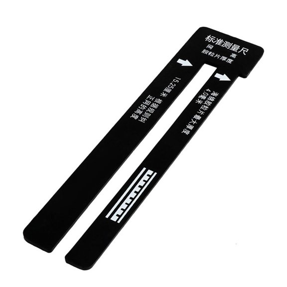 CEORPER Table Tennis Net Measuring Device Table Tennis Umpire Ruler Table Tennis Net Measuring Ruler for Home and Clubs