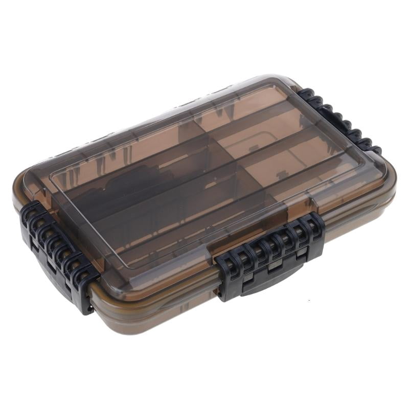 CEORPER Tackles Organizers Sun Protections Lures Storage Box with Adjustable Dividers