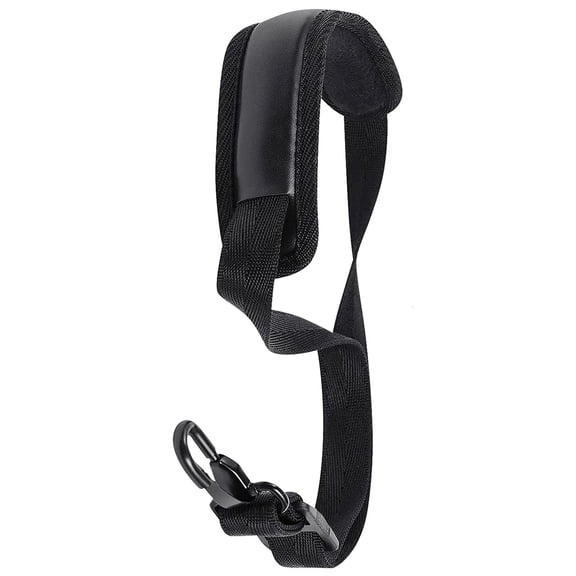 CEORPER Thick Padded Adjustable Saxophone PU Neck Strap for Baritone Alto Tenor