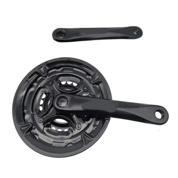 CEORPER Thin Aluminum Steel Cycle Crankset 170mm Triplicate Gear 8 Speed Trail bike Consistent