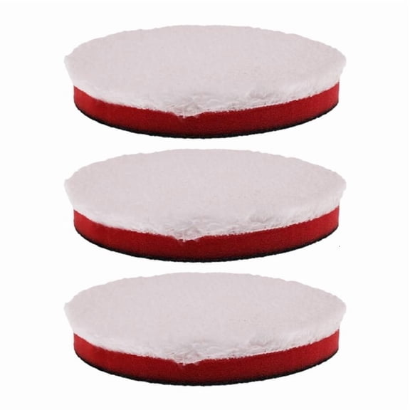 CEORPER Three Pack Super Soft Polishing Pad Buffing Disc Ideal For Paint Correction