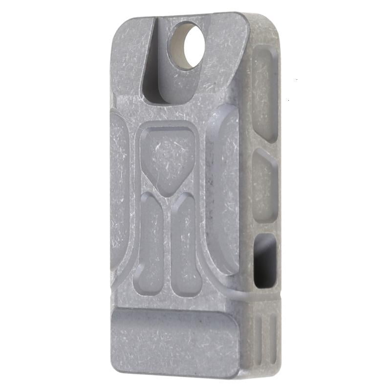 CEORPER Titanium Emergency Keyring Whistle Safety Survival Whistle Hikings Whistle