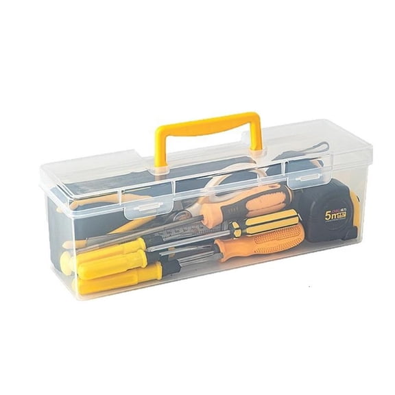 CEORPER Tool Storage Organizers Case With Strong Plastic Construction And Strong Lock