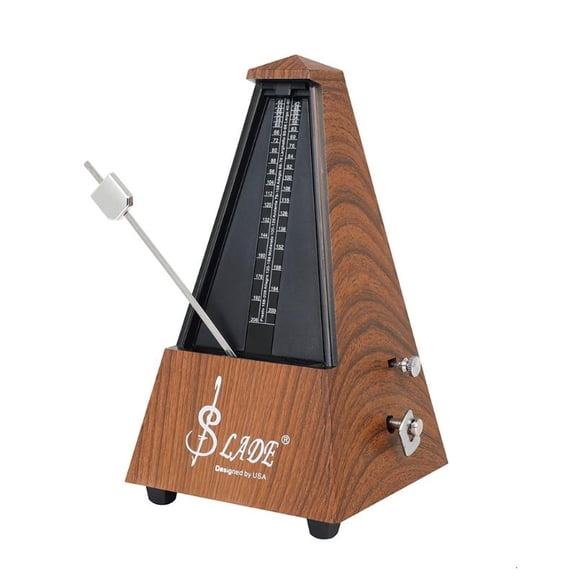 CEORPER Trapezoid Wind up Mechanical Metronome with Accurate Timing