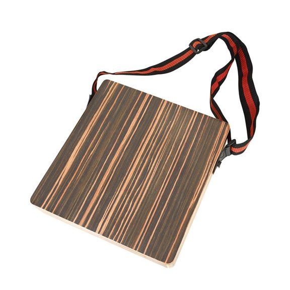 CEORPER Travel Cajon Box Drum Percussions Instrument Portable Hand Drum Portable Wooden Percussions Box Flat Hand Drum Instrument