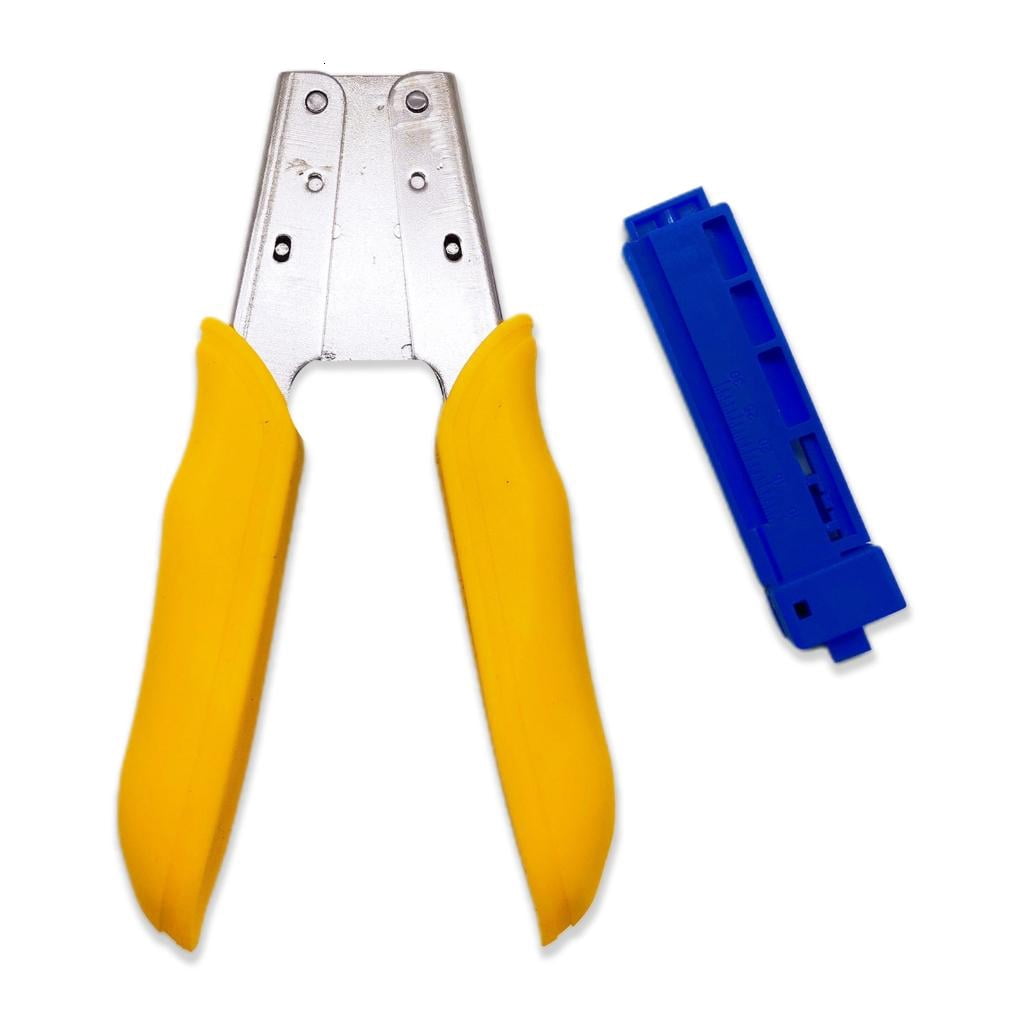 CEORPER Twisted Pair Wire Stripper Cutter Wire Stripping,Cutting Tool No Damage Wire