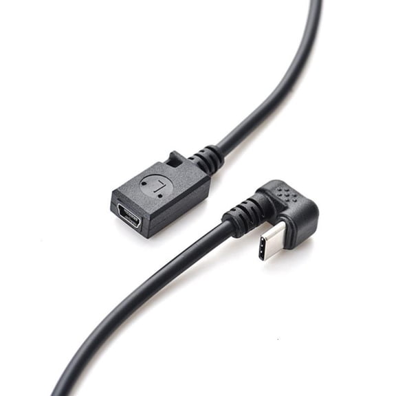 CEORPER Type C Male To Mini USB 5Pin Female Cable for Video Streaming and Gaming