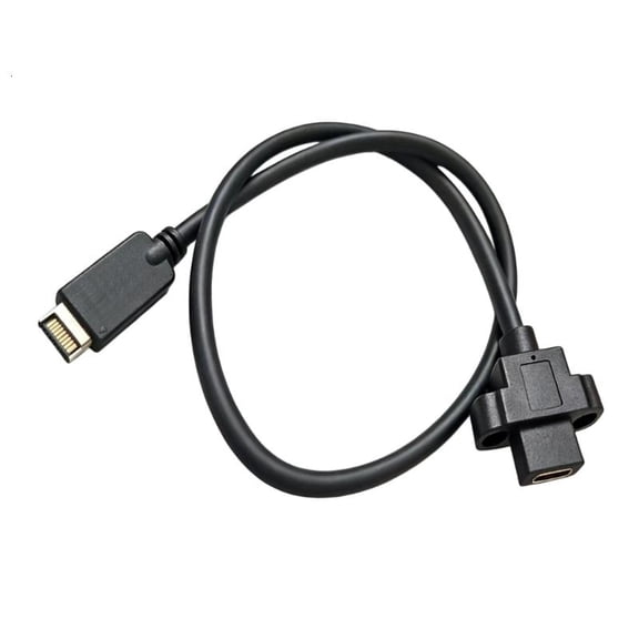 CEORPER USB 3.2 GEN 2 Type E to Type C Extension Cable Supporting 10Gbps 20Gbps