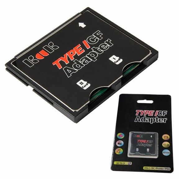 CEORPER Universal TF to CF Card Adapter Useful Memory Card Reader Converter for Camera