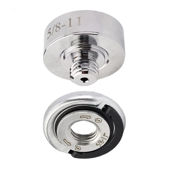 CEORPER Upgraded 5/8"-11 Thread Grinder Adapter with Locking Nut for X Lock Angles Grinder