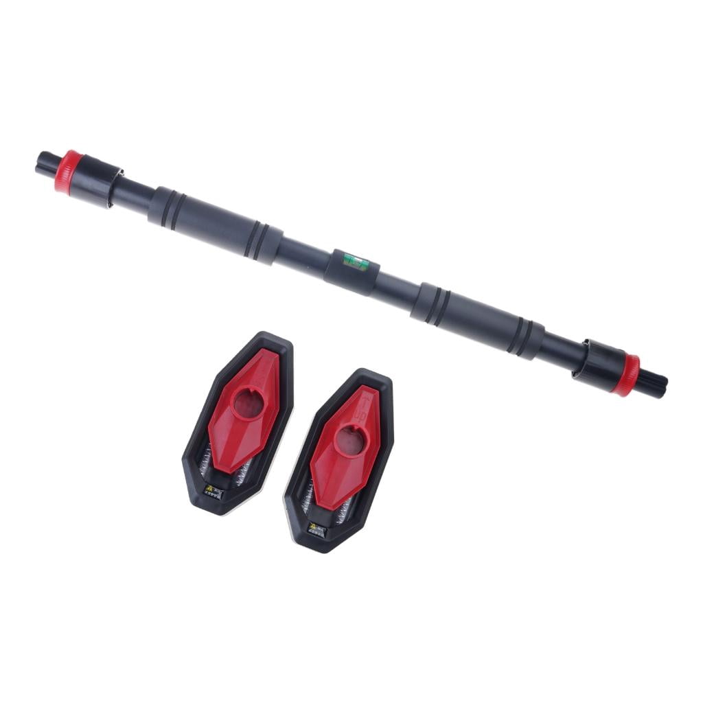 CEORPER Upper Body Standing Workout Pull Up Bar Set Holds Up to 450kg Easy To Install Adjustable Chin Up Bar for Home Doorway