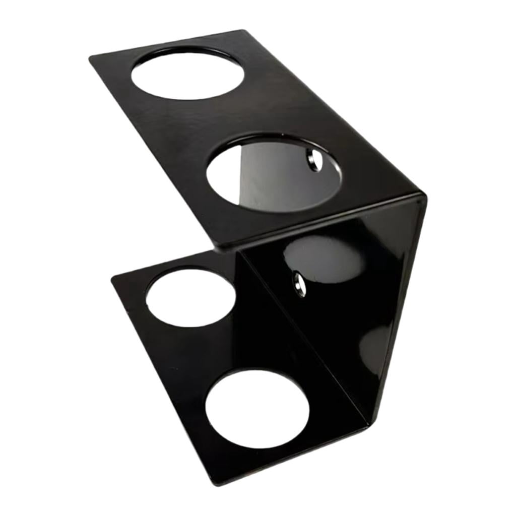 CEORPER Wall Mounted Barbell Storage Rack Double Vertical Barbell Holder Gym Organizer Hangers Gym Dumbbells Rod Holder