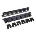 thumbnail image 1 of CEORPER Wall-mounted ABS Fishing Rod Display Rack Fixed Base Support Collection Holder, 1 of 8