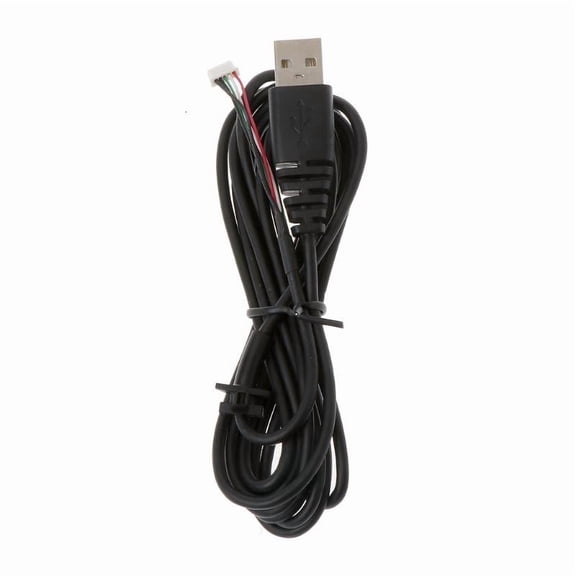 CEORPER Wear Resistant Durable 2.1m Black Mouse Cable for 300 Mouse