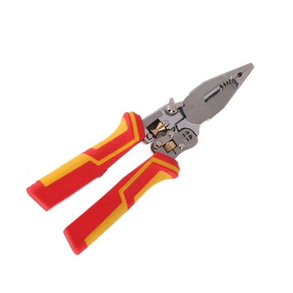 CEORPER Wire Stripper 9 in 1 Wire Stripping Pliers for Cutting and Pulling Wires with Electricity Measurement Function