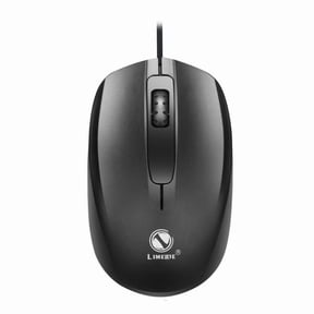 CEORPER Wired Gaming Mouse USB 3D Purple Black Streamline Design Computer Mice