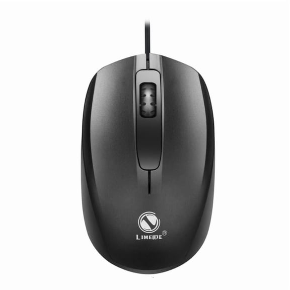 CEORPER Wired Gaming Mouse USB 3D Purple Black Streamline Design Computer Mice
