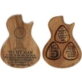 thumbnail image 1 of CEORPER Wood Guitar Picks Box Organiser Guitar Picks Collective Case Plectrum Holder Box, 1 of 8