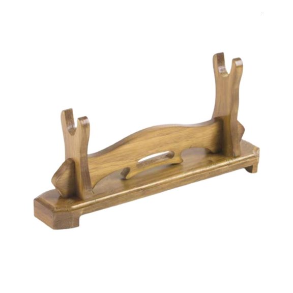 CEORPER Wood Weapon Display Stand Sword Bedroom Dormitory Tabletop Show