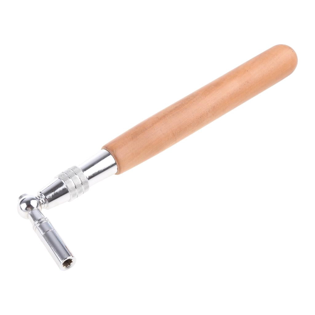 CEORPER Wooden Handle Piano Tuning Lever Repair Musical Instruments Tool Durable