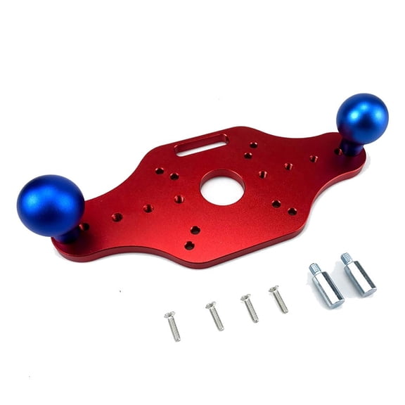 CEORPER Woodworking Router Table Insert Plate, Aluminum Alloy Flip Board for Furniture Factory