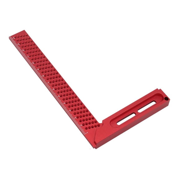 CEORPER Woodworking Scriber T-Square Ruler 600mm, Architect Ruler for Carpenter Work, Layout and Measuring Tools