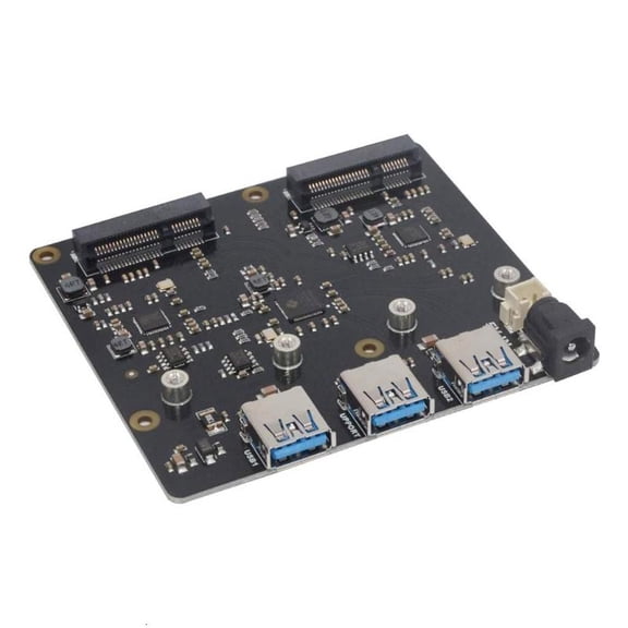 CEORPER X852 Dual for M Sata SSD Expansion Board Compatible for Series