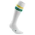 thumbnail image 1 of CEP 80's Tall socks, white/green&yellow, men III, 1 of 4
