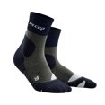 thumbnail image 1 of CEP Adult Female Hiking Merino Mid-Cut Compression Socks, Color: Peacoat/Gray, Size: III, 1 of 5