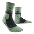 thumbnail image 1 of CEP Adult Male Hiking Max Cushion Mid Cut Compression Socks, Color: Gray/Mint, Size: III, 1 of 7