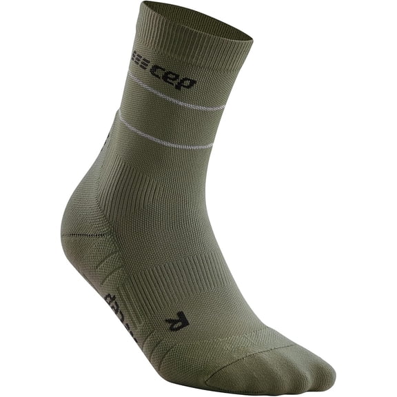CEP Women's Reflective Mid Cut Compression Socks