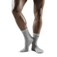 thumbnail image 1 of CEP allday merino mid cut socks, light grey, men V, 1 of 2