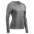 thumbnail image 1 of CEP run shirt, long sleeve, grey, women L, 1 of 2