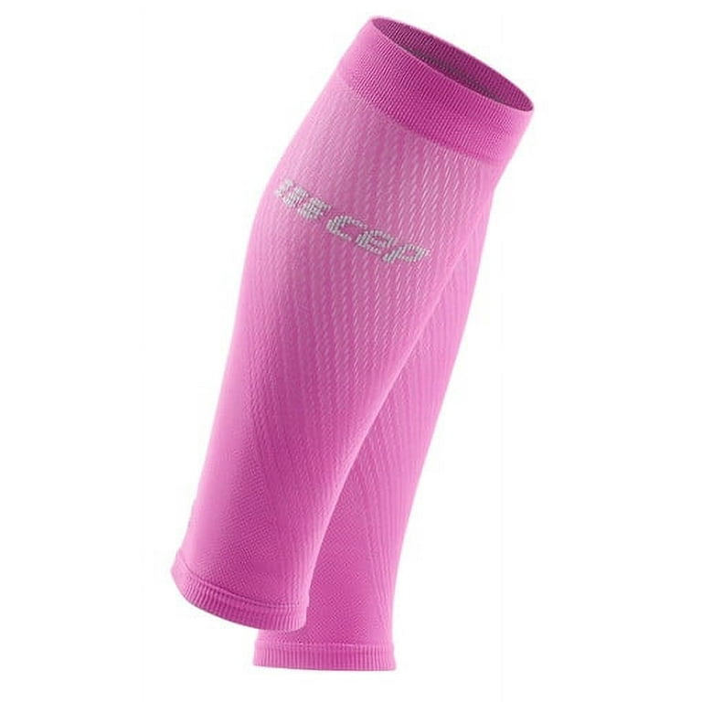 CEP ultralight calf sleeves, electric pink/light grey, women III 