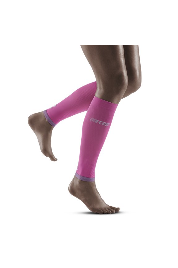 CEP ultralight calf sleeves, electric pink/light grey, women III