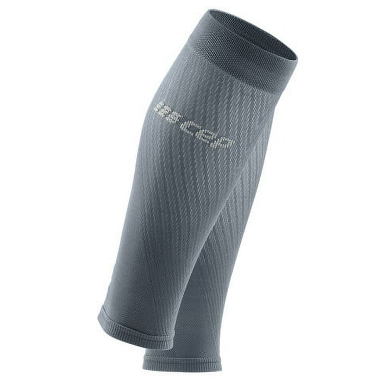 CEP ultralight calf sleeves, grey/light grey, men V 