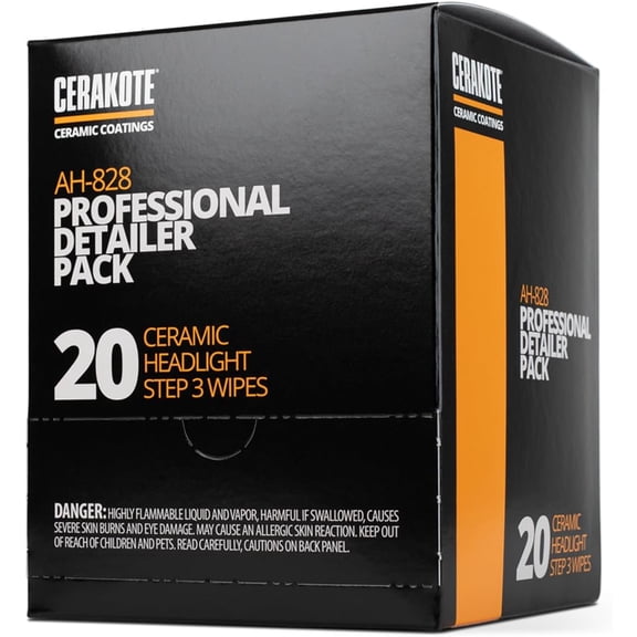 CERAKOTE® Ceramic Headlight Restoration Kit – Guaranteed To Last As Long As...