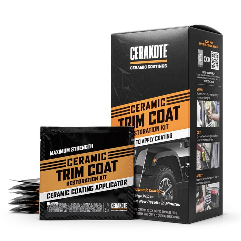 CERAKOTE® Automotive Ceramic Trim Coat - Plastic Restorer, Maximum