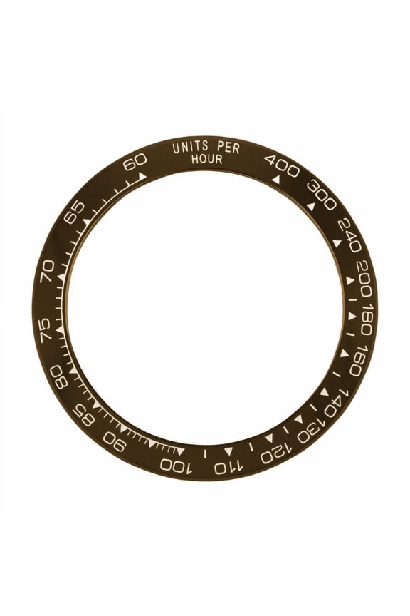 CERAMIC BEZEL FOR ROLEX DAYTONA WATCH ENGRAVED 16500 16520 116500 116520 BROWN