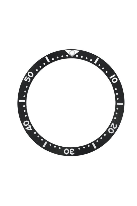 CERAMIC BEZEL INSERT FOR SEIKO 6105 8110 7002 6309 7S26 0020 6306 SKX007 FLAT BK
