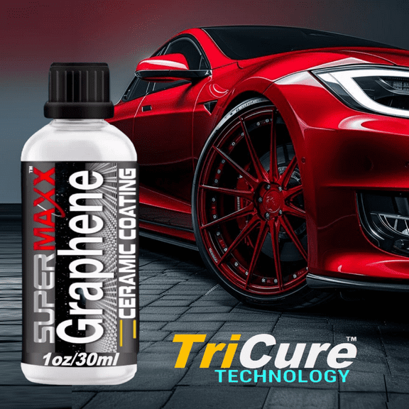 CERAMIC CAR COATING "10 YEAR TRICURE PROTECTION" POLYSILAZANE GRAPHENE 2K HYBRID
