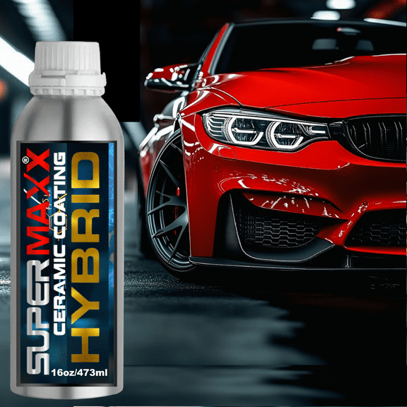CERAMIC CAR COATING HIGH STRENGTH - 16oz/473ml HYBRID TRICURE POLYSILAZANE- KIT