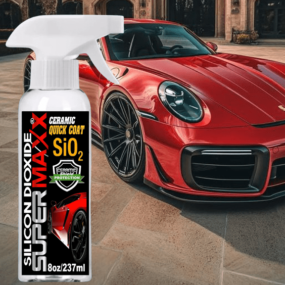CERAMIC CAR COATING "SPRAY" QUICK DETAIL "SIO2" SILICON DIOXIDE "GLOSS WET LOOK