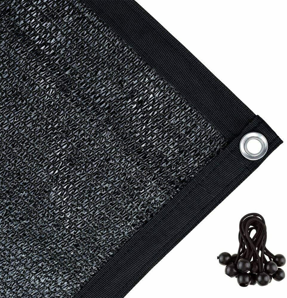 CERBIOR 90 Sun Block Shade Cloth With Grommets for Garden Plants