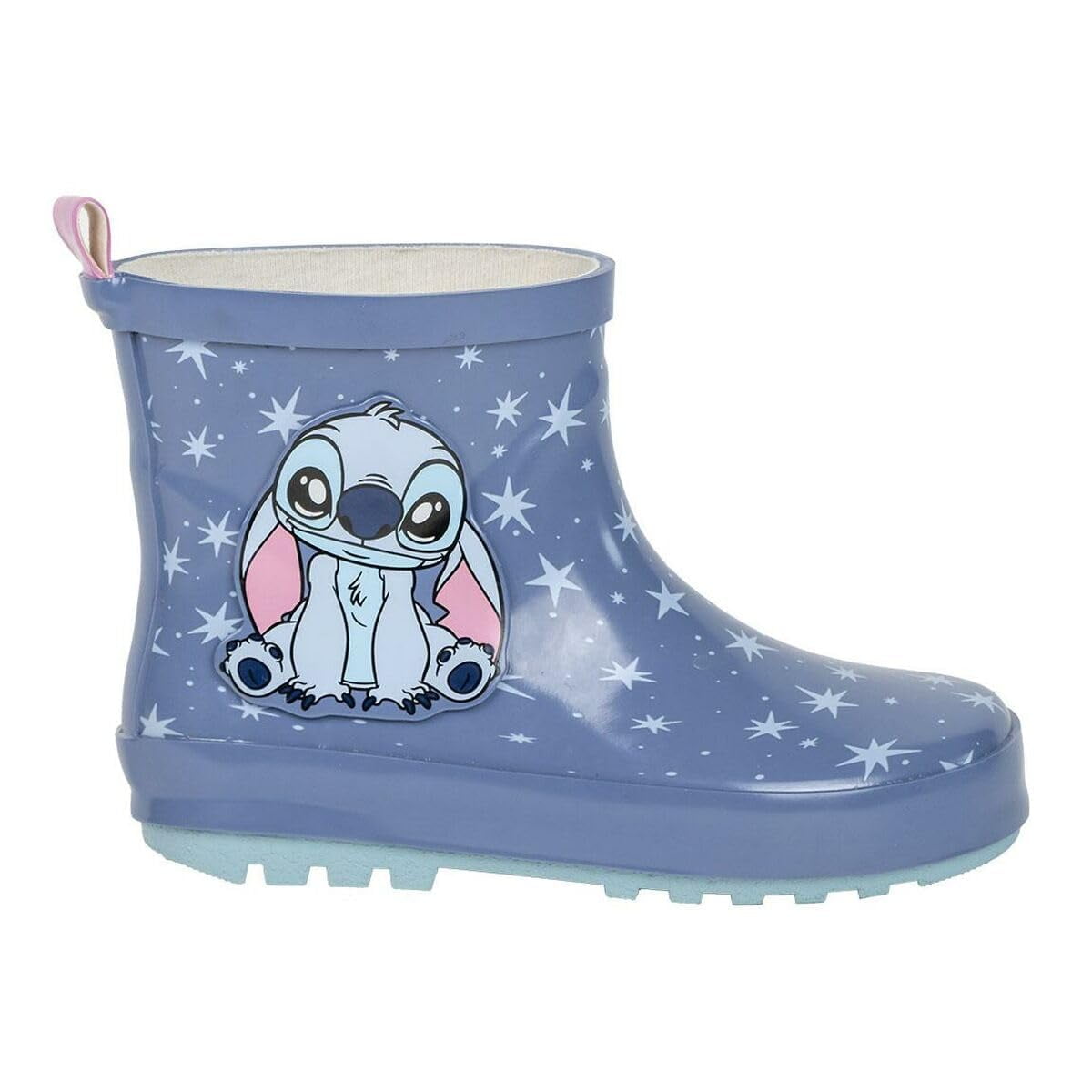 CERD LIFE'S LITTLE MOMENTS Botas Lluvia Goma Stitch, Stivali in Gomma Unisex-Bambini e Ragazzi
