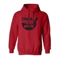 thumbnail image 1 of CEREAL KILLER Adult Hooded Sweatshirt, 1 of 3