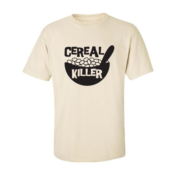 CEREAL KILLER Adult Short Sleeve T-shirt