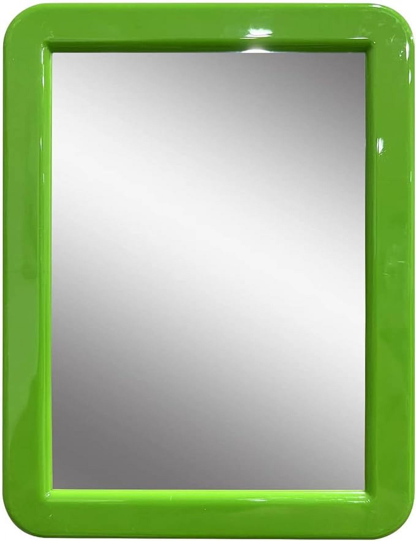 CEREM Locker Mirror for Boys and Girls Locker, Green 5" x 7